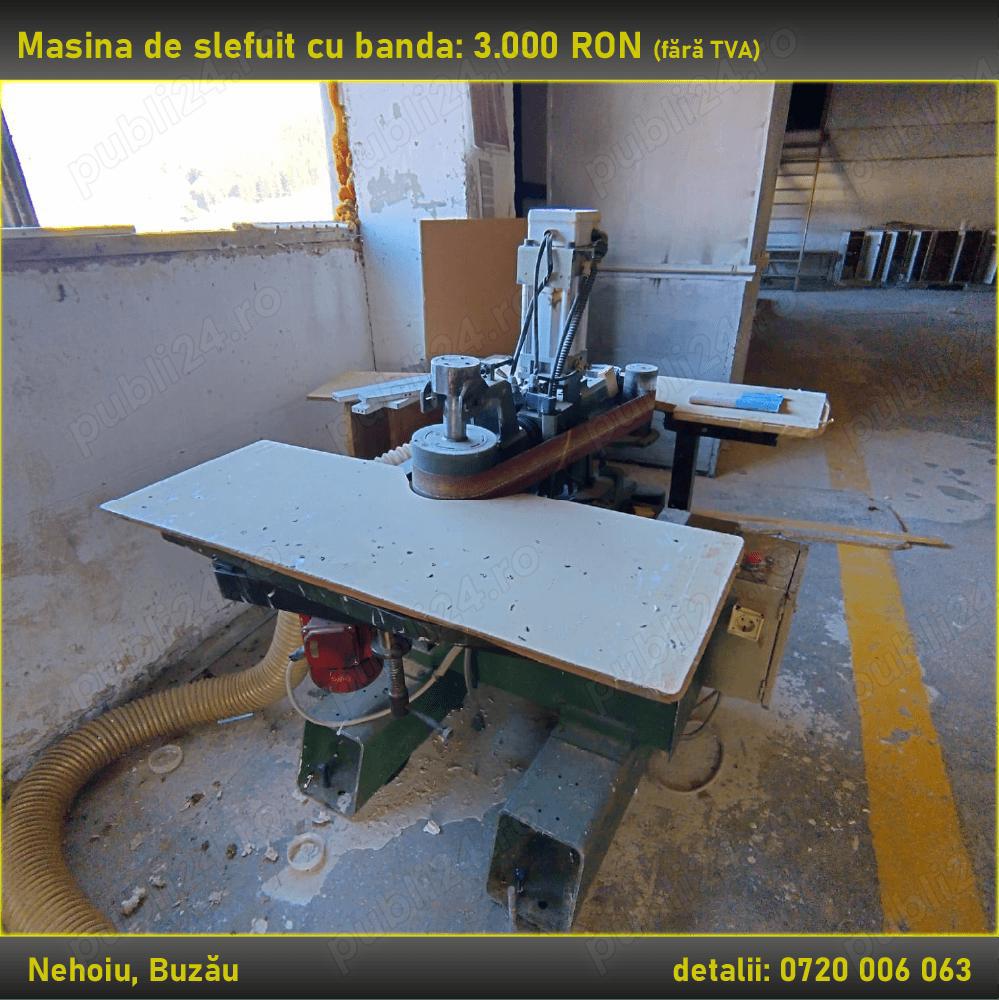 Masina de slefuit cu banda