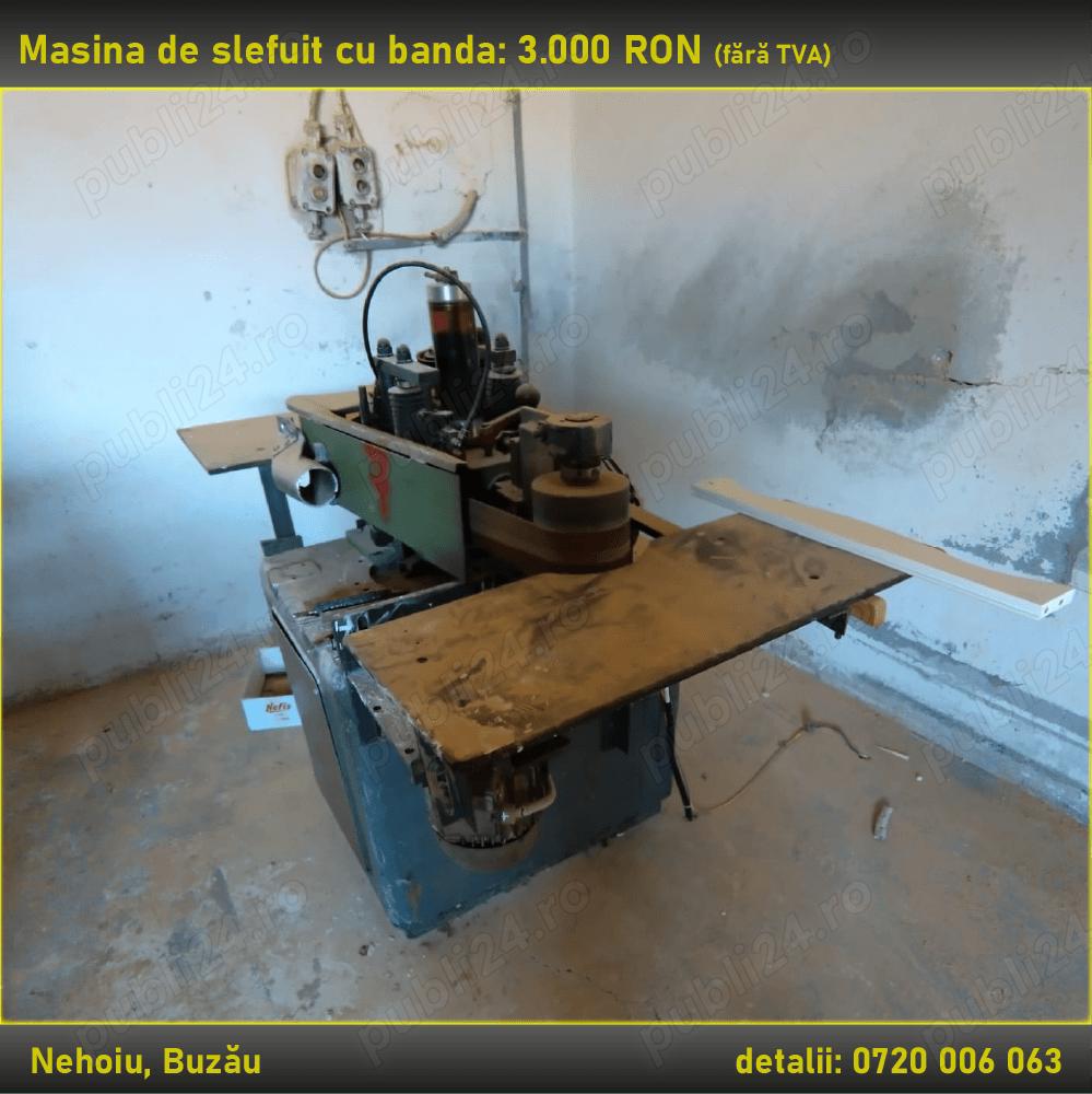 Masina de slefuit cu banda