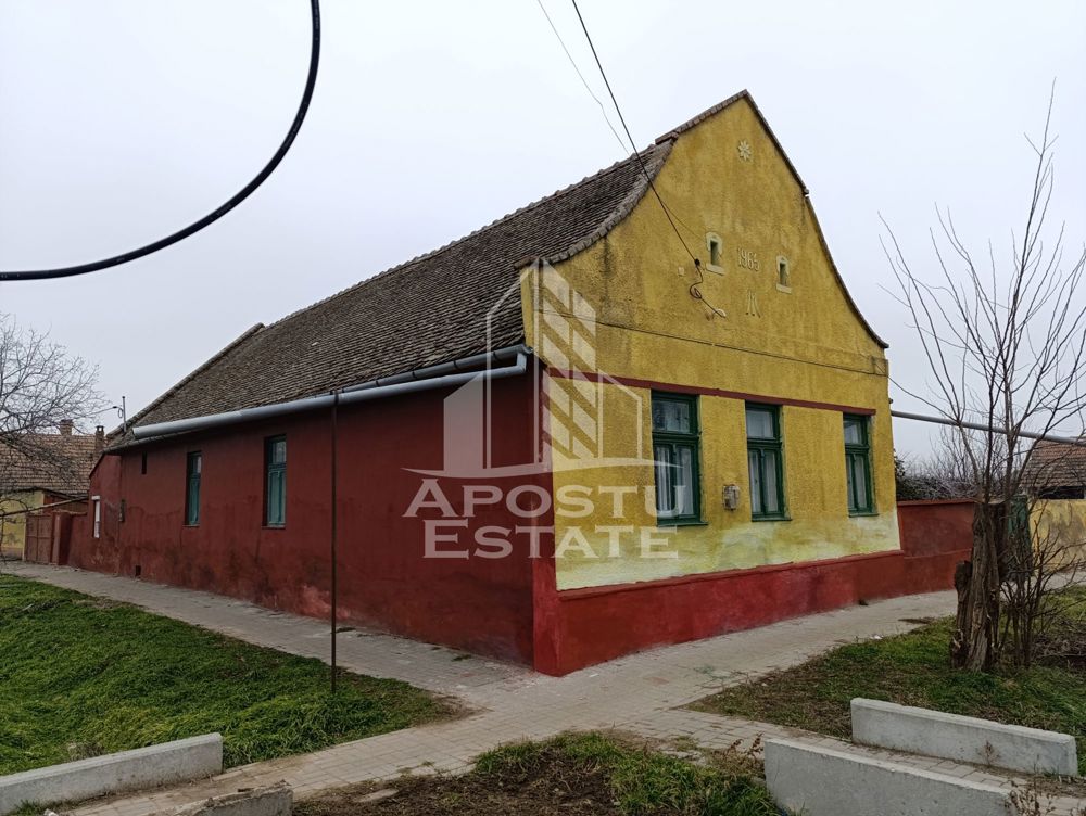 Casa 4 camere + anexe si teren 2788 mp cu livada, Comlosu Mare!