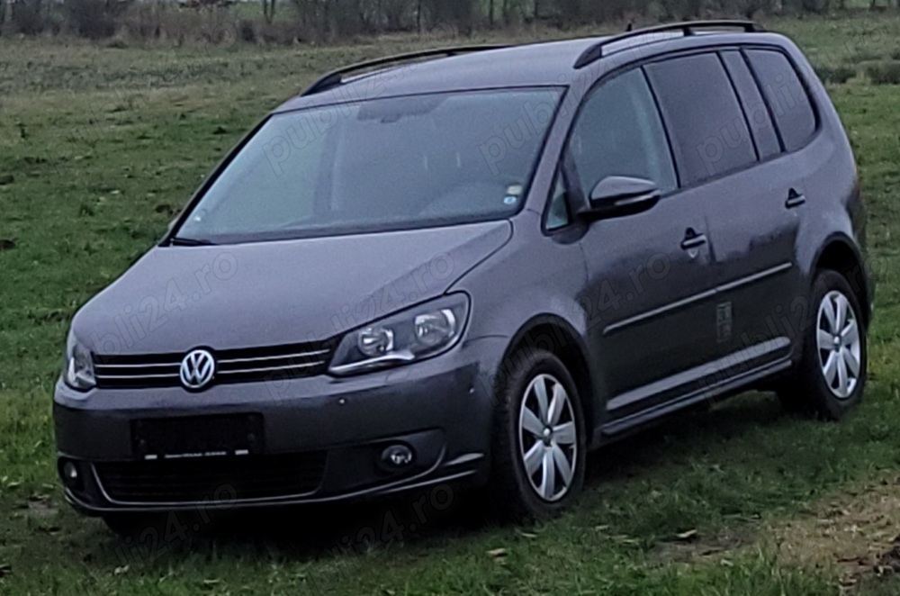 Vw Touran 2012, adaptata și pt. persoane cu handicap, 7 locuri, 1.6 tdi, 105 cp., DSG 7+1, automat