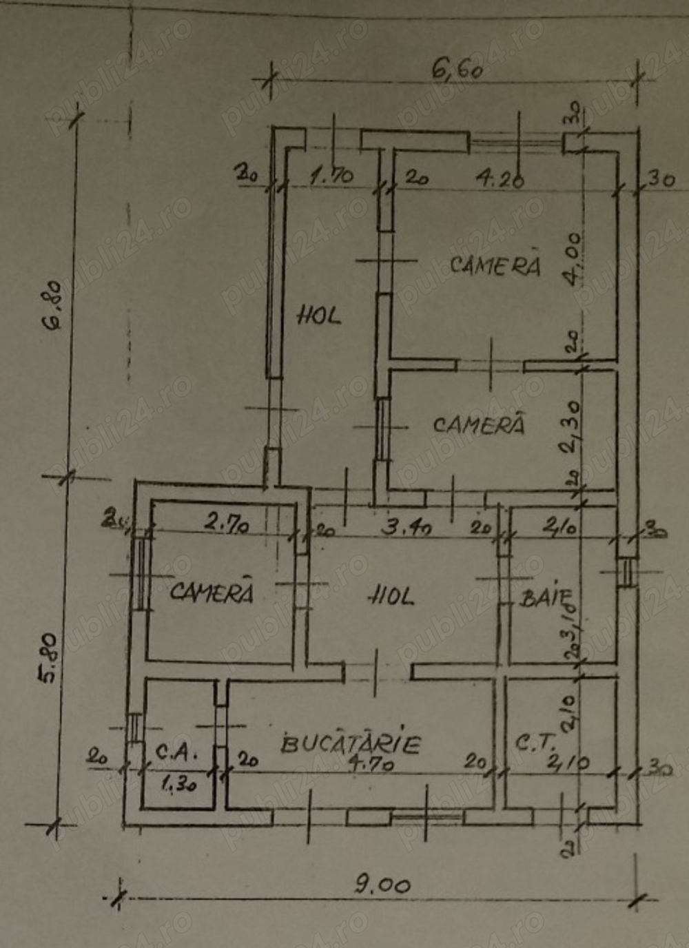 Casa cu Teren de 394 mp in zona Ronat