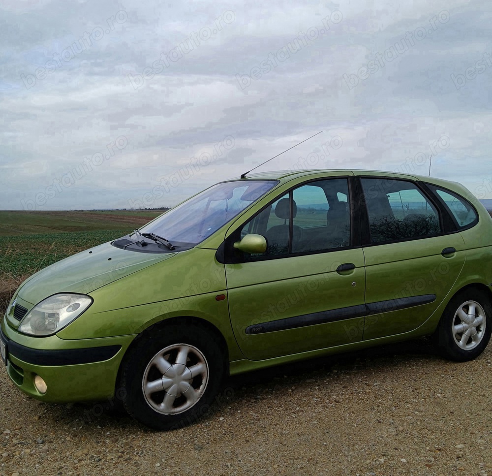 Renault Megane Scenic 156200 km absolut Reali. 1,6 BENZINA.