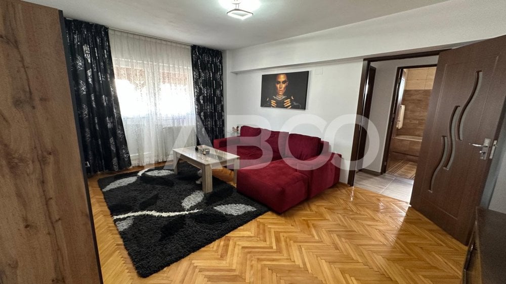 Apartament de inchiriat 2 camere 70 mpu si balcon Turnisor Sibiu