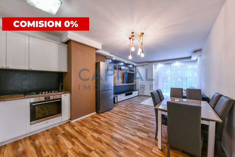 Comision % Apartament cu 2 camere, 54 mp utili + 17 mp terasa, parcare