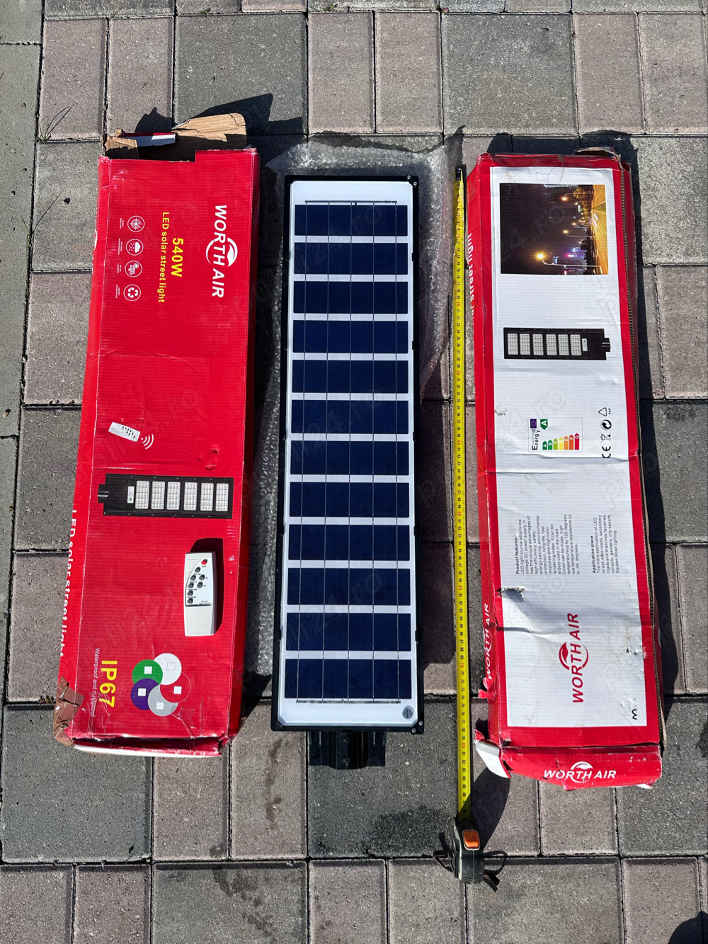 Lampa solara de inalta calitate ! cel mai mare panou solar pe piata !!