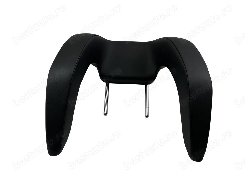 Set Tetiere VW / 5TA887901/ M Suport pentru gat /ICE, tetiera pentru somn / protectie / neagra piele