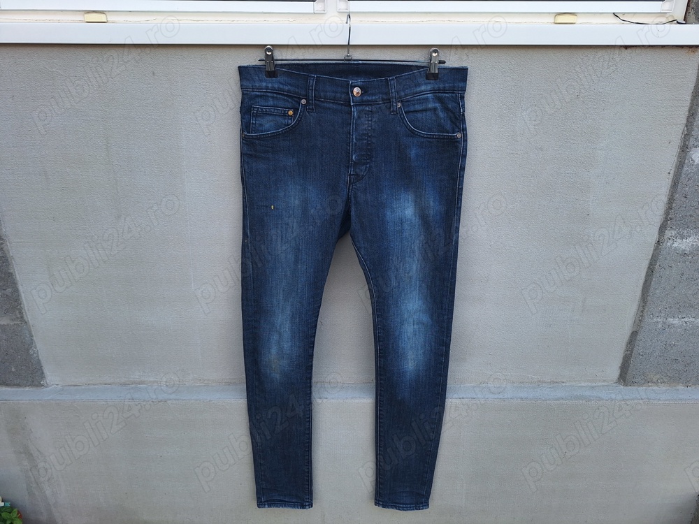 **HM Denim | talie 86 cm | pantaloni jeans, barbat | 40 | M