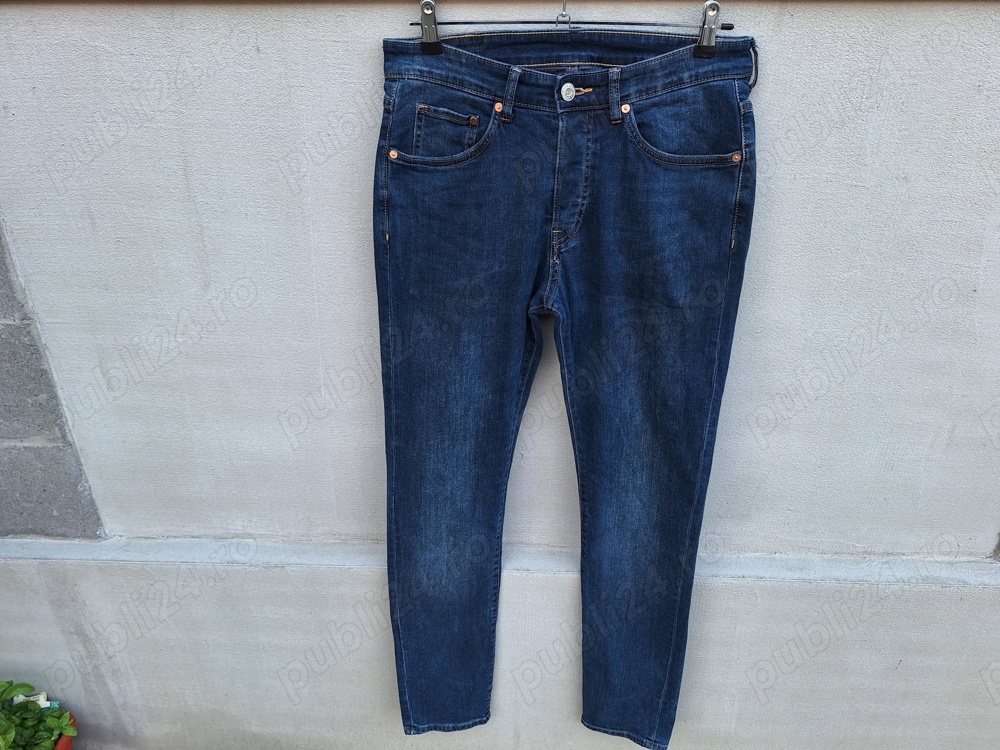 **Denim Skinny | talie 82 cm | pantaloni jeans, barbat | 40 | M