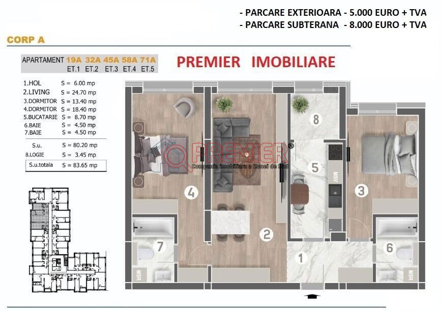 Metalurgiei - Parcul Tudor Arghezi - 3 camere - Cavar Rezidence