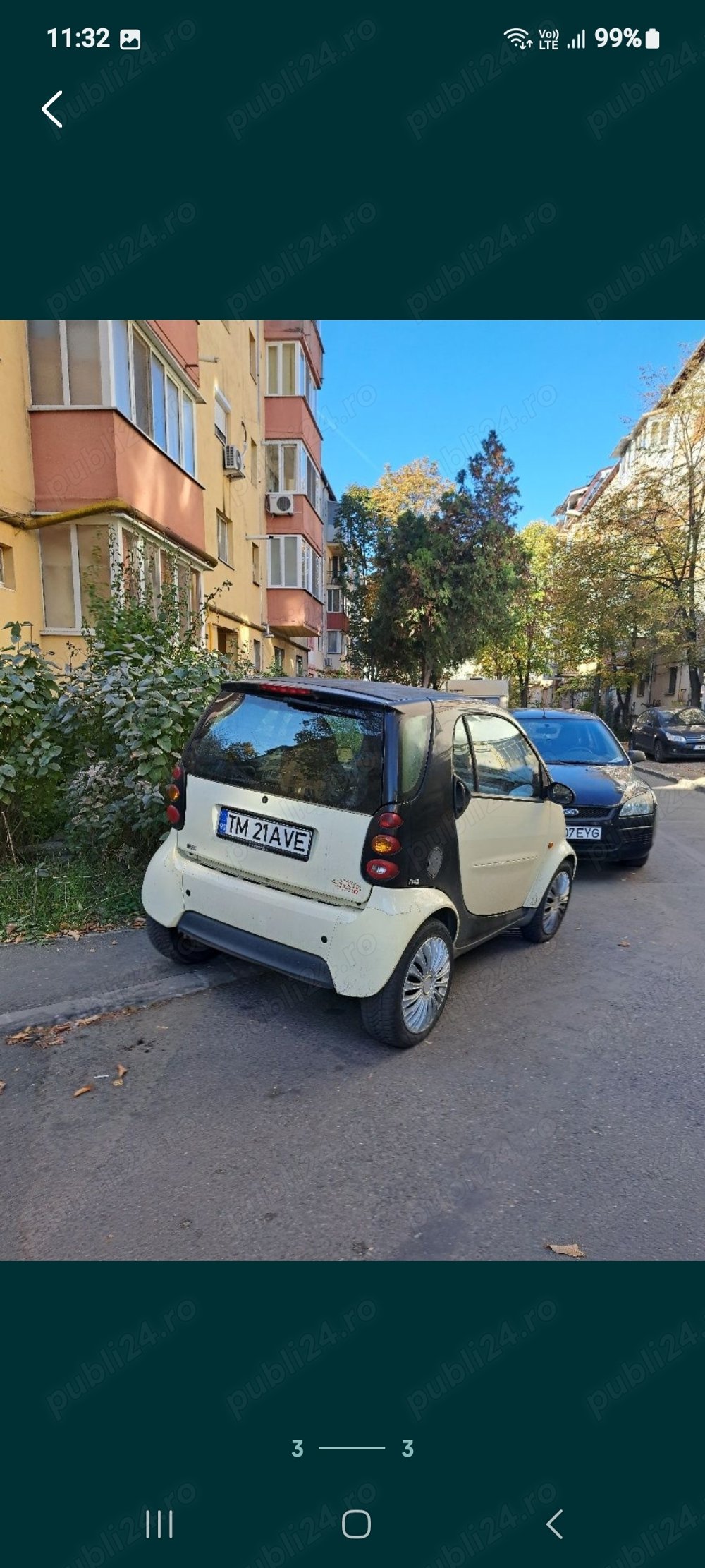 smart fortwo benzina