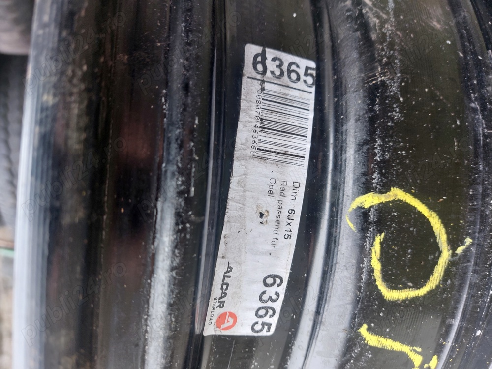 Vand jante Opel 15 inch