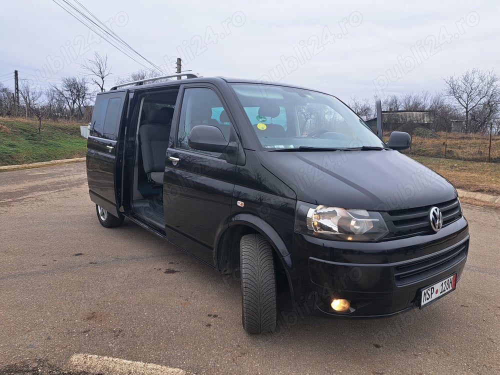 VW Transporter T5 Caravelle 9 Locuri, Confort Maxim, Gata de Drum