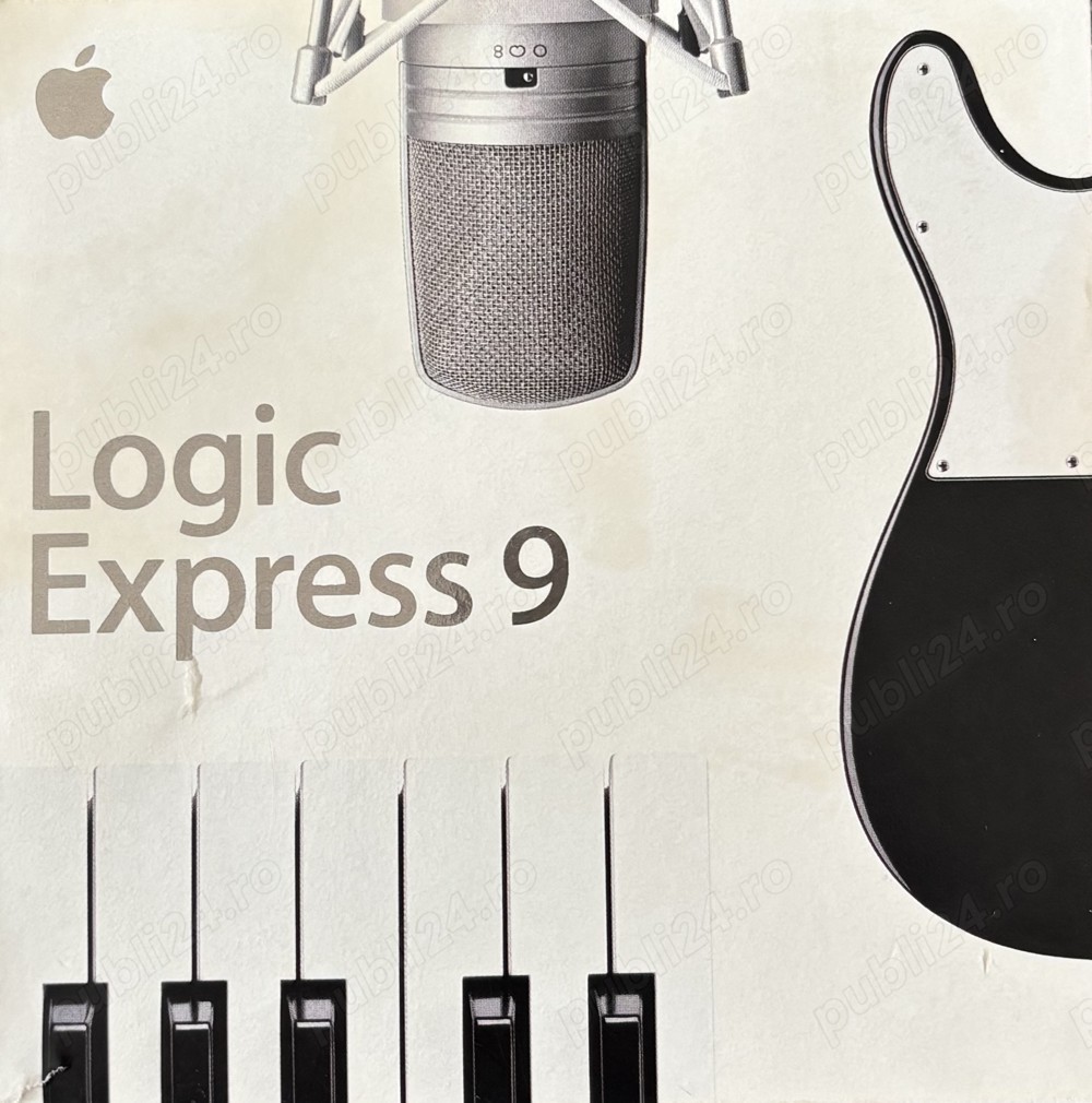 Apple Logic Express 9  - Box Pack cu key si prospect.