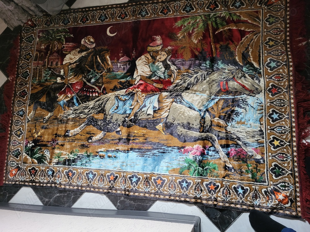 Carpeta persana Rapirea din Serai nepurtata