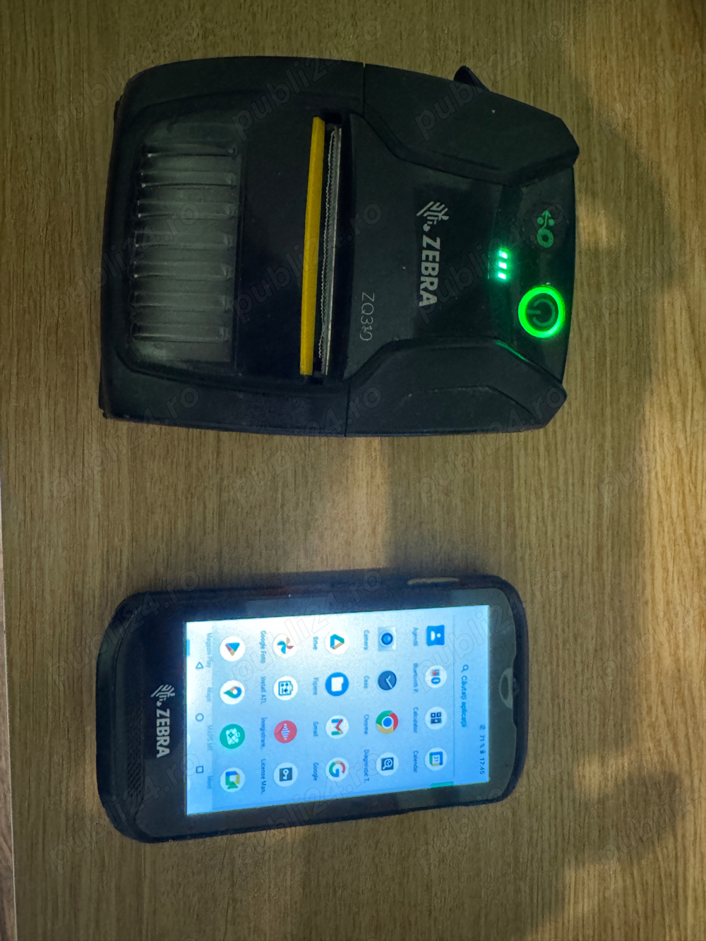 vand Zebra tc25 + imprimanta