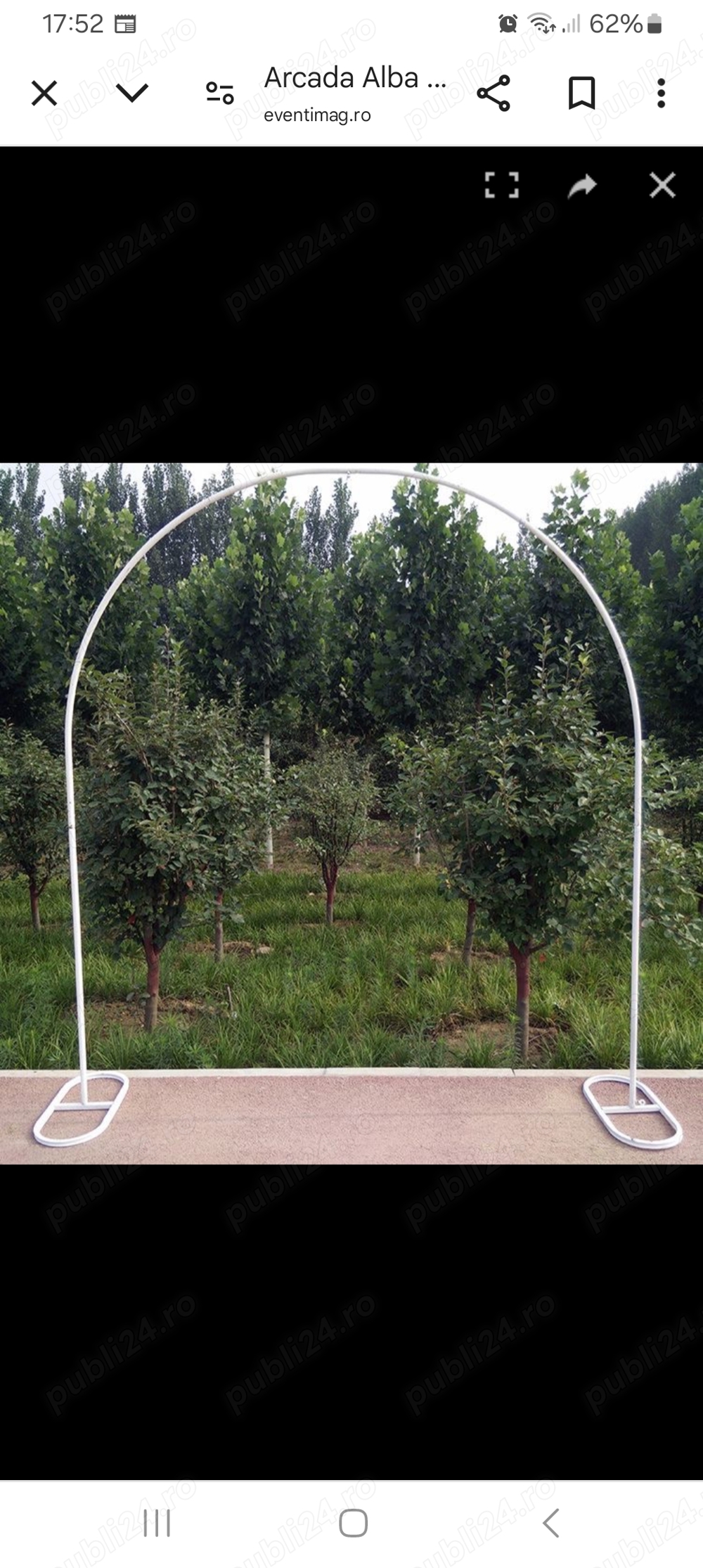 Vand arcada evenimente