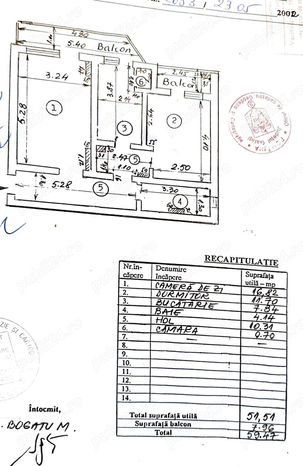 Apartament 2 camere Bld Siderurgiștilor etaj 3