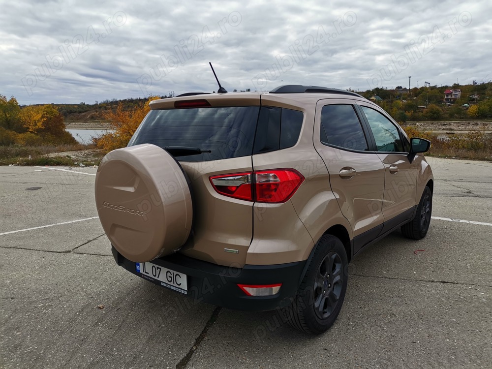 Ford Ecosport, 2018, motor 1.0 ecobust, 125CP, benzina