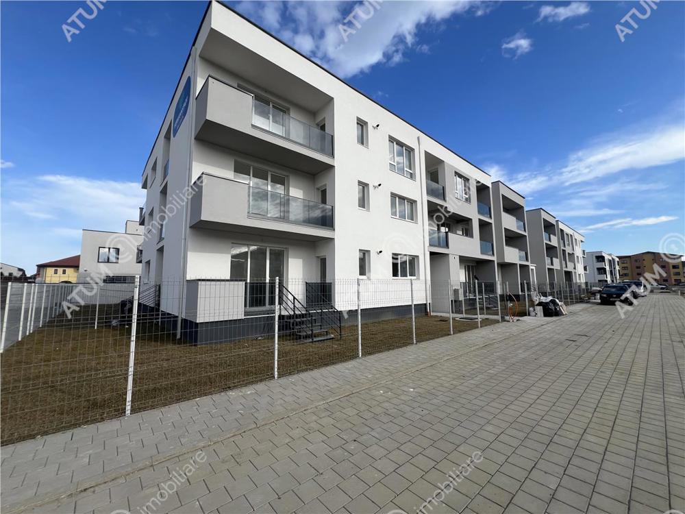 Apartament la cheie de 2 camere cu balcon si gradina zona Brana