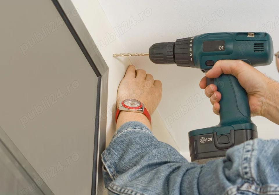 Montare Perdele pe sina Galerii Sine Garnise