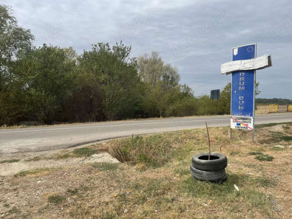 Teren 4200mp Gorgota-Crivina jud.Dambovita toate utilitatile