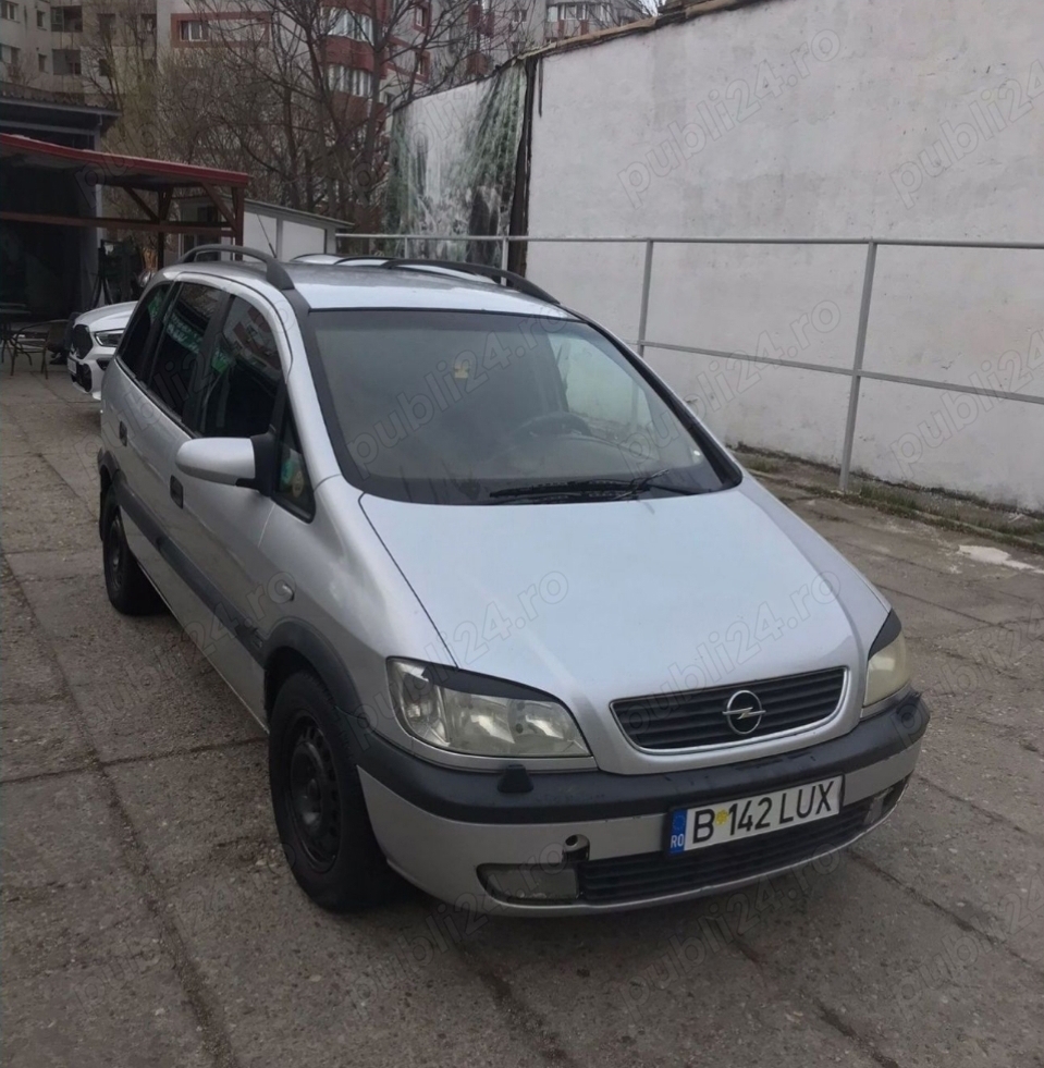 Opel Zafira GPL 2002. AC, SCAUNE ÎNCĂLZITE