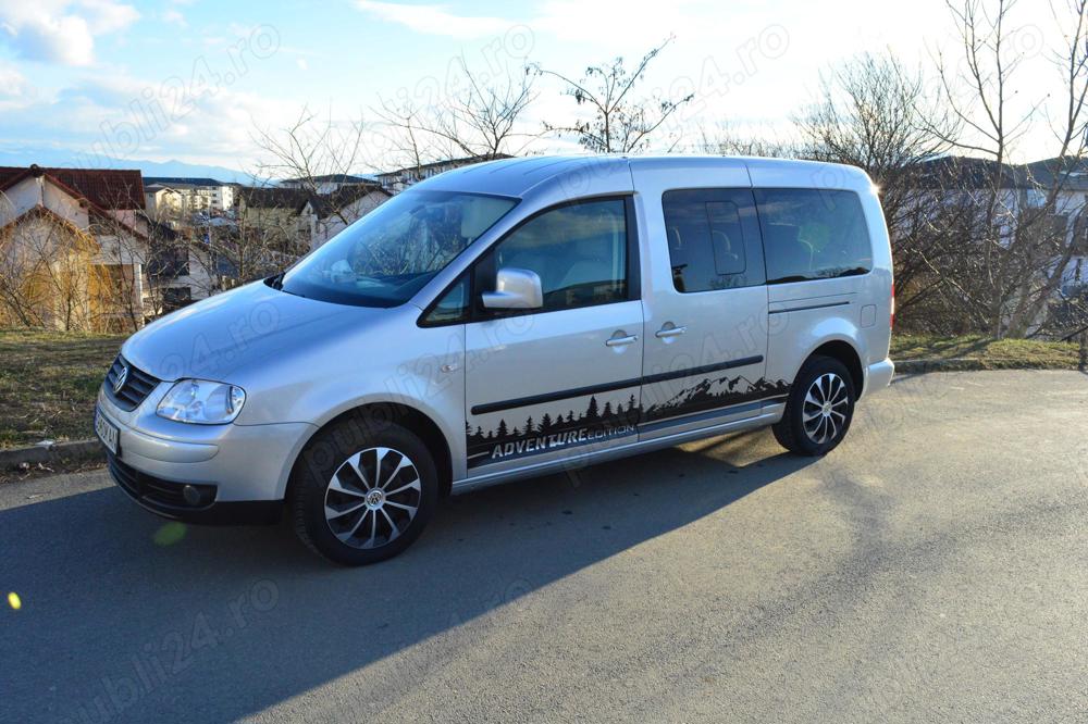 Volkswagen Caddy Maxi Life 1.9 TDI - 7 Locuri, Cutie Automată