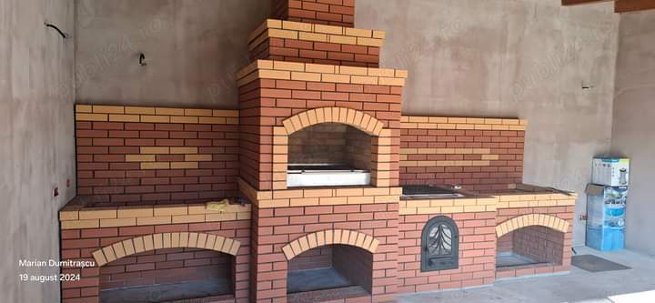 montaj piatra gresie faianta gratarede gradina