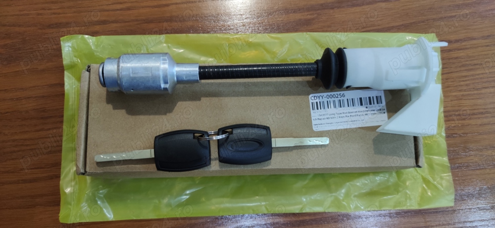 Încuietoare capotă Ford cu 2 chei