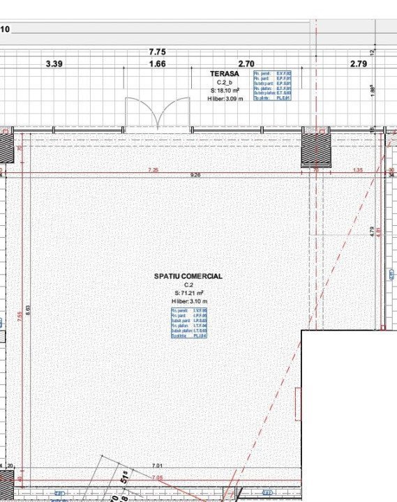 Spatiu Birouri/Comercial - 71 mp, Bariera Valcii, zona Biserica/Pod