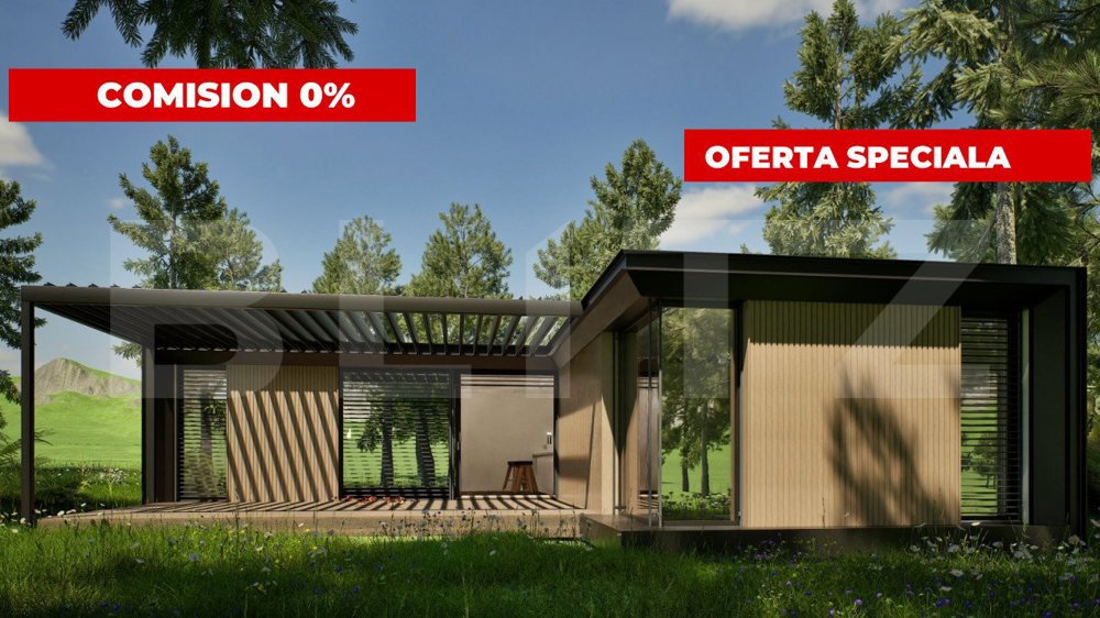 Casa pasiva certificabilă de vanzare, cu 3 camere, 78,50 mp, Brasov