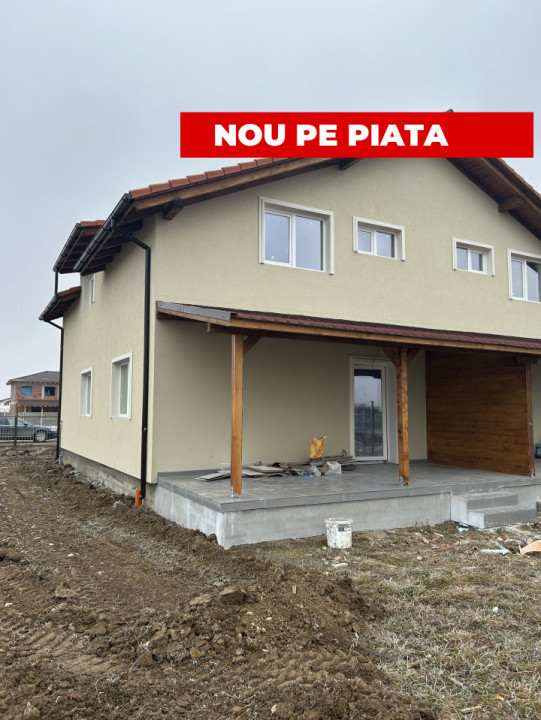 Duplex 4 camere, 100mp utili, 310 mp teren, P+M, zona -Mosnita Noua