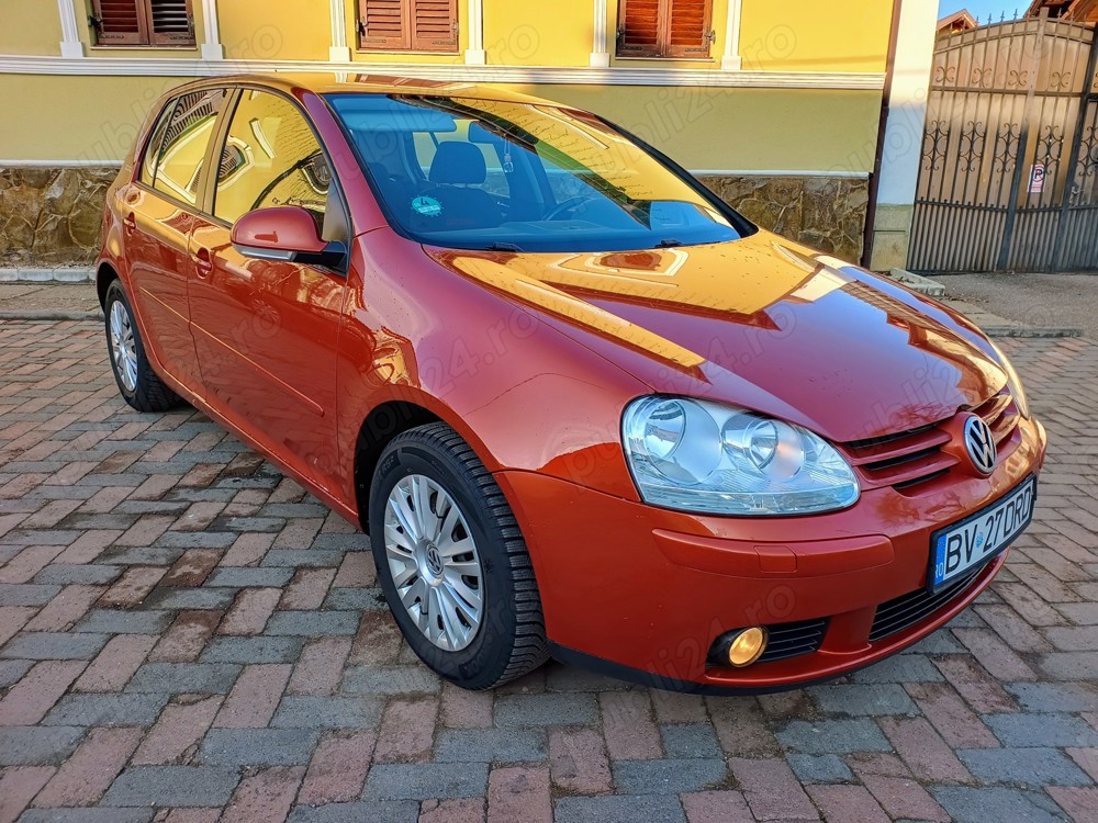 VW Golf 5 GOAL 2007, Unic proprietar