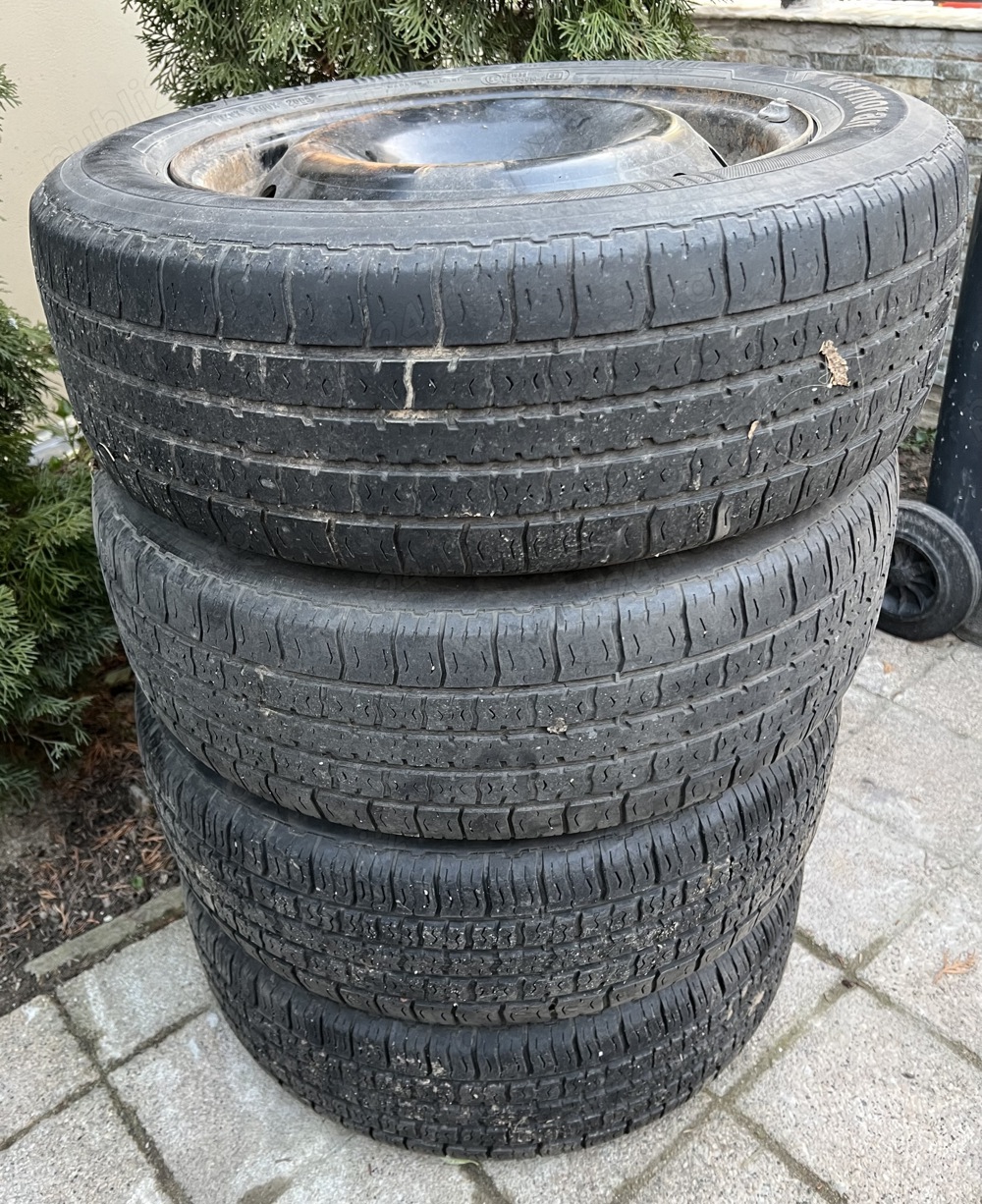 Vând anvelope + jante 185/65/R15