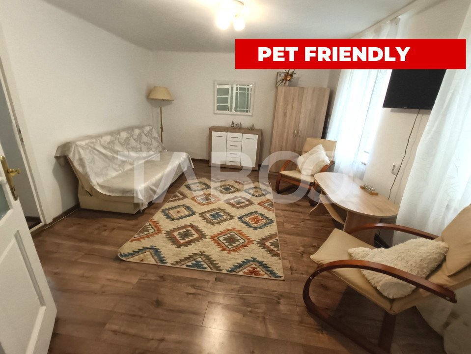 Apartament spatios cu 2 camere - mobilat si utilat - Pet Friendly