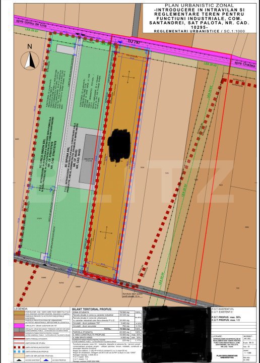 Teren intravilan de vanzare, 20.000 mp, zona-Sântandrei\Palota