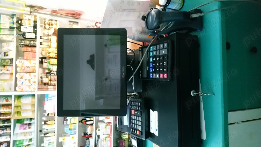 Sistem All in One Colormetrics P1000+sertar bani mare+ cititor cod bare+UPS