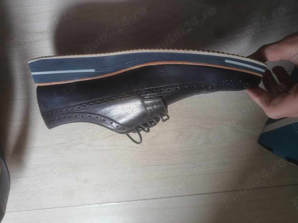 Pantofi Casual Business Wingtip Brogue Formal Dress Oxfords Wedding Party Derby, SIze 43