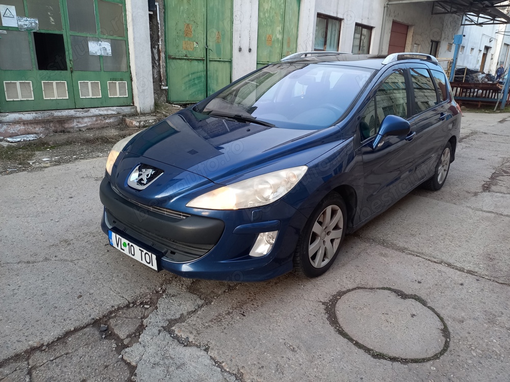 Peugeot 308 1.6 hdi 7 locuri panoramic senzori