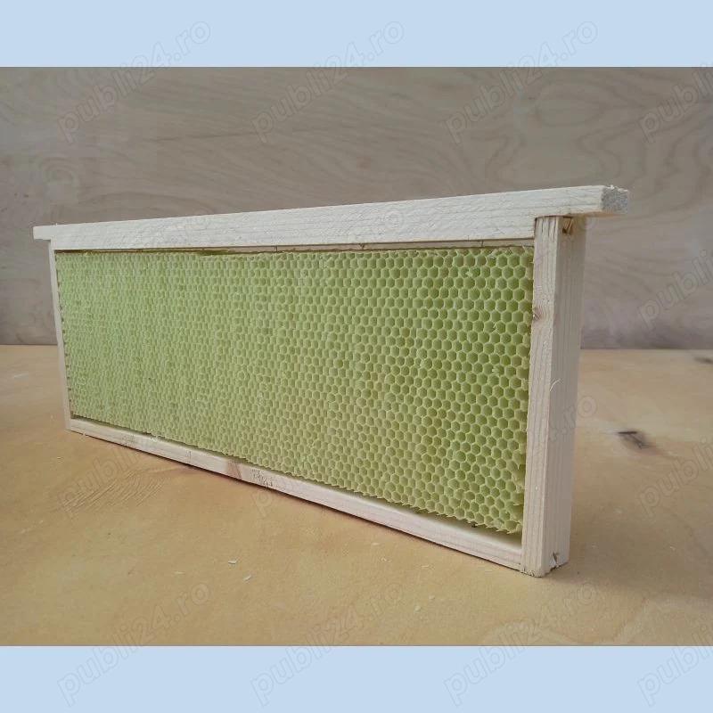 Magazie 1 2 cu rame și foiță de ceară clădită   gata de utilizare, producție eficientă de miere