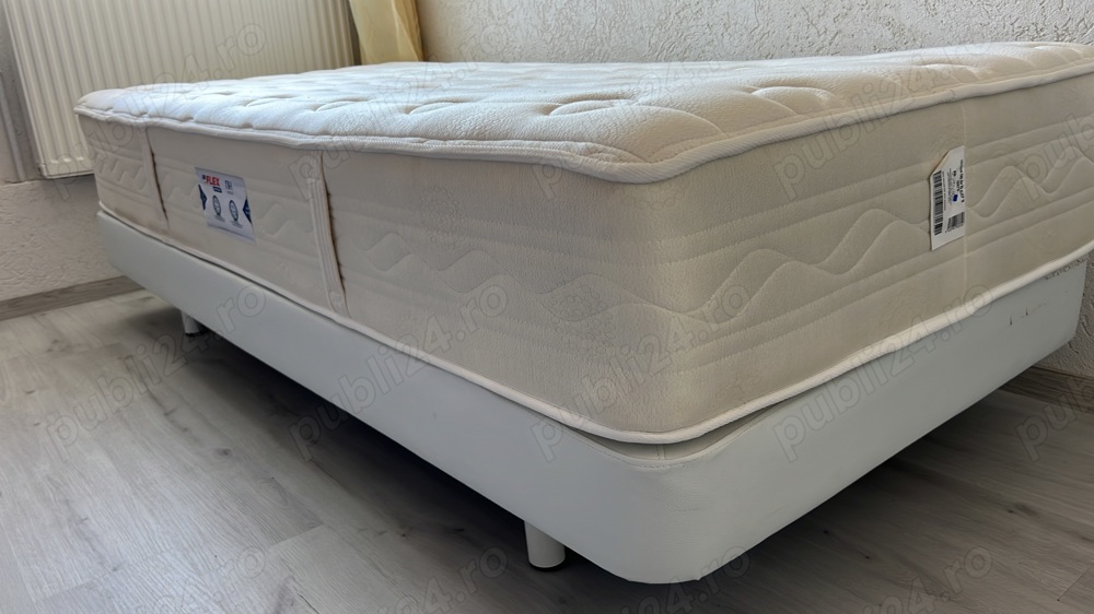 Paturi din catifea cu saltele profesionale incluse 