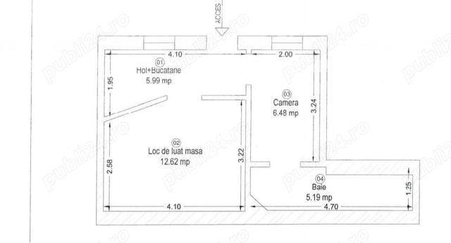 Apartament la casa parneava