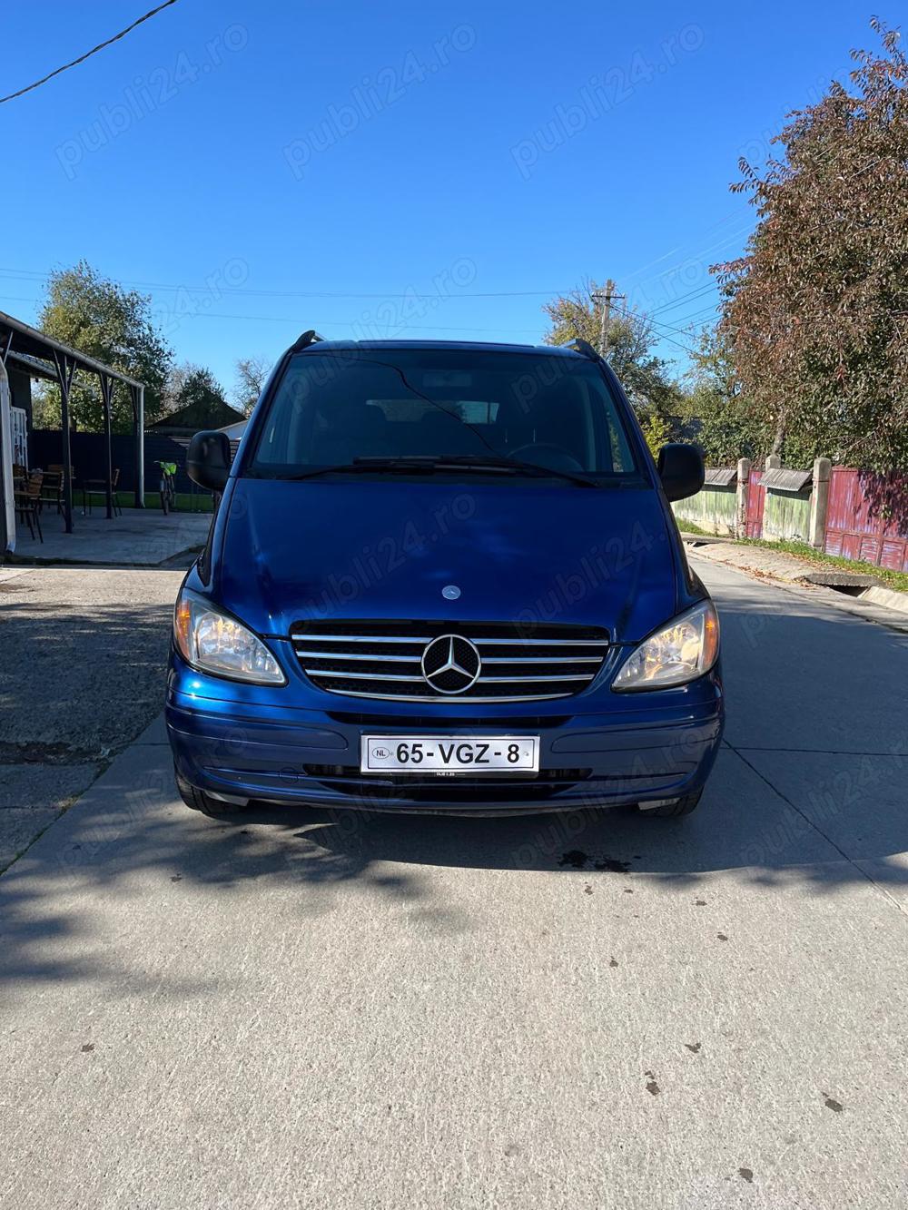 Vand Mercedes-Benz Vito V6 3.0 cdi cu 5 locuri și dubă an 2007 Ac funcțional import Olanda