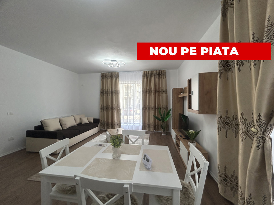 PRIMA INCHIRIERE Apartament 2 camere, parter, 54mp utili, zona Hotel IQ- Giroc