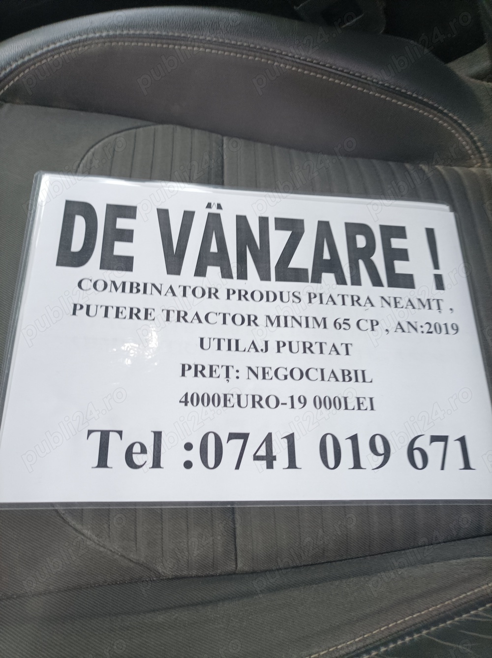 Vand utilaje agricole 