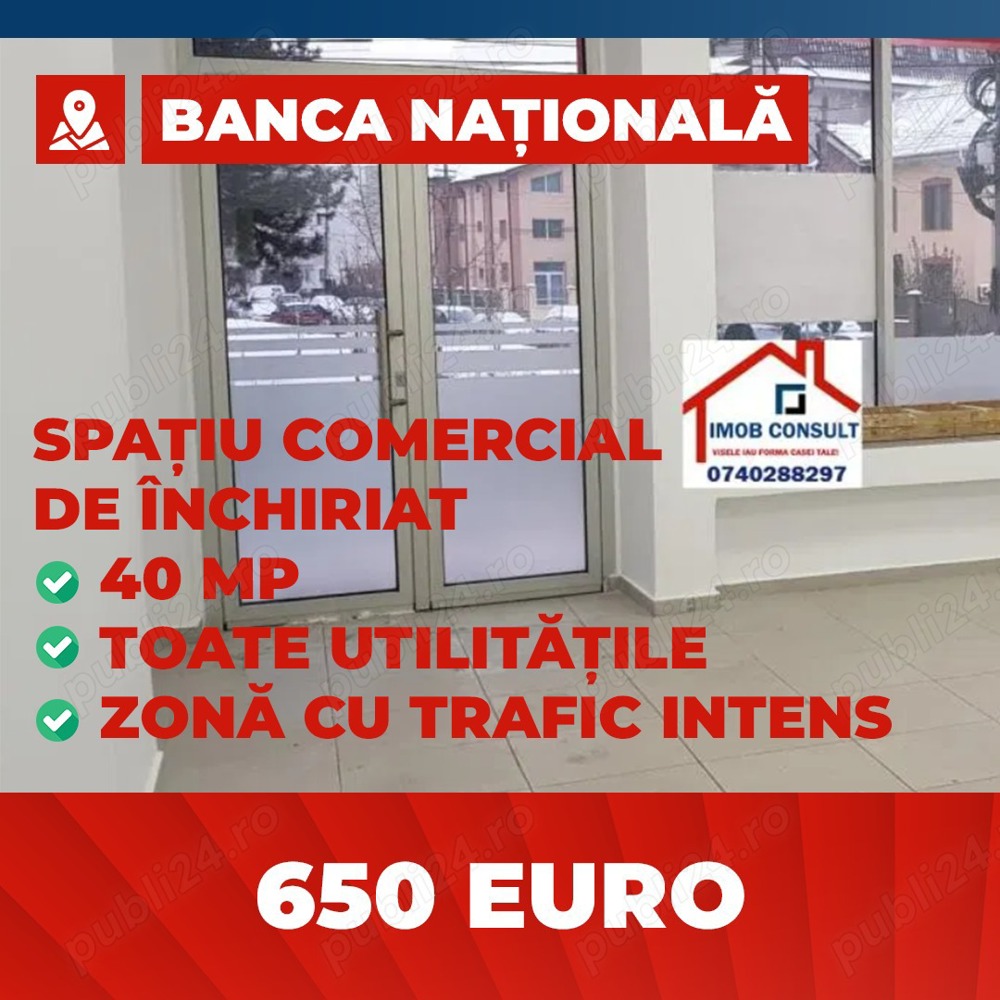 Se inchiriaza spatiu comercial stradal!