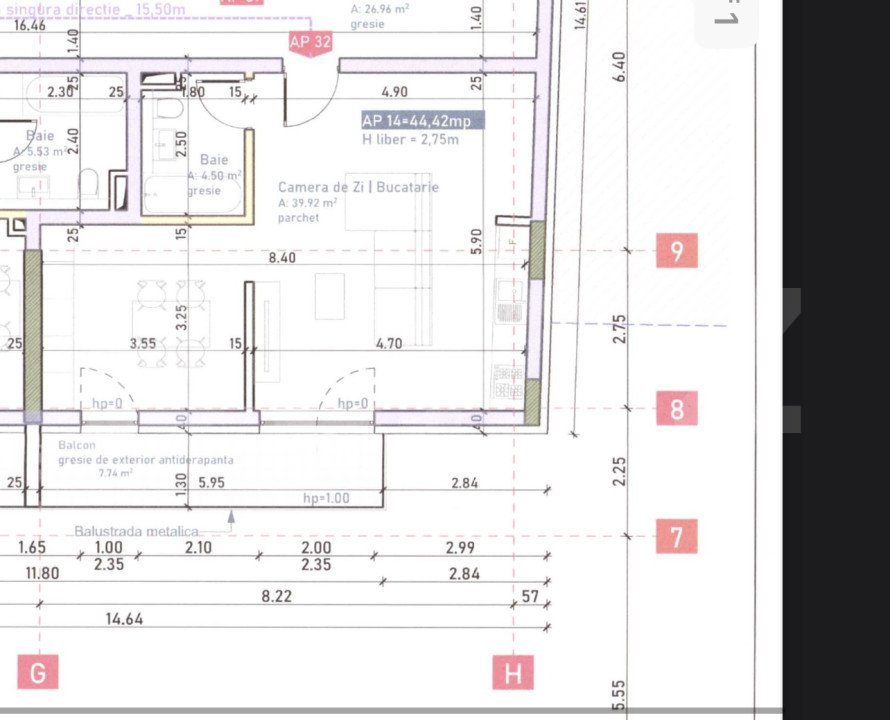 OPORTUNITATE! Apartament FINISAT - Etaj intermediar