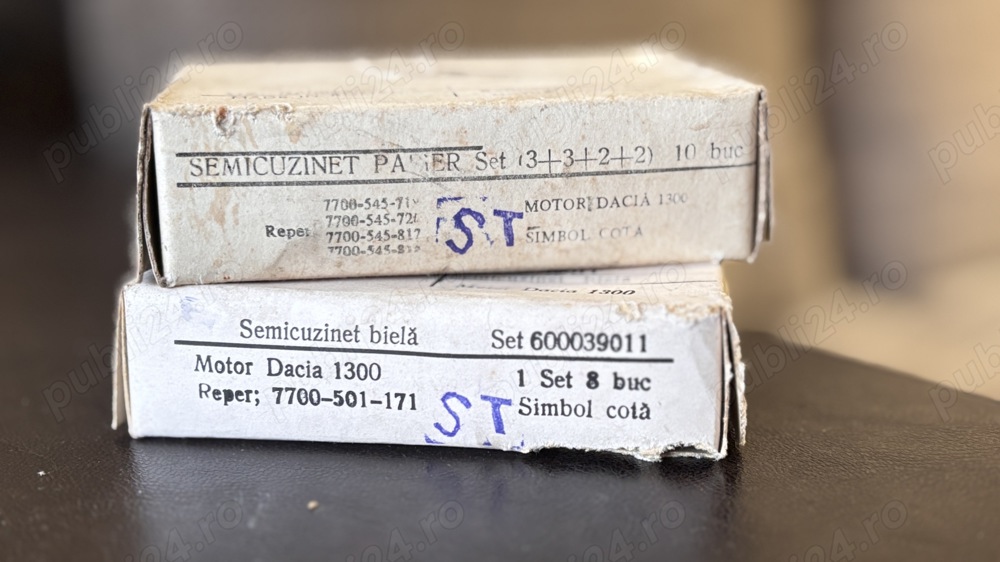 Semicuzineti Dacia 1300,palier si biela.