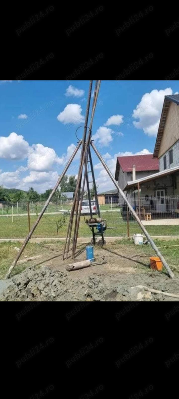 foraje puturi Denisipări 