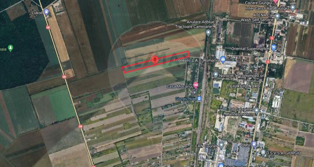 Teren Intravilan 17,500mp Giurgiu / Strada Gloriei